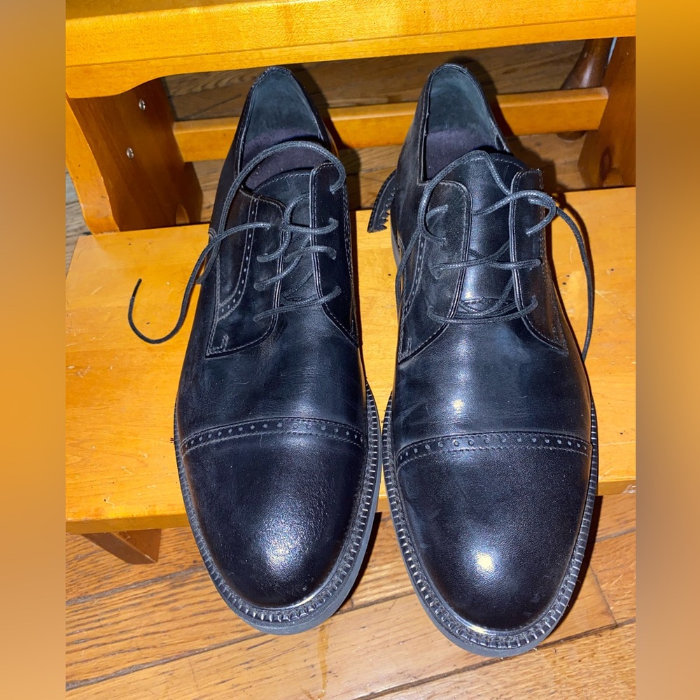 David Taylor Classic Black Oxfords